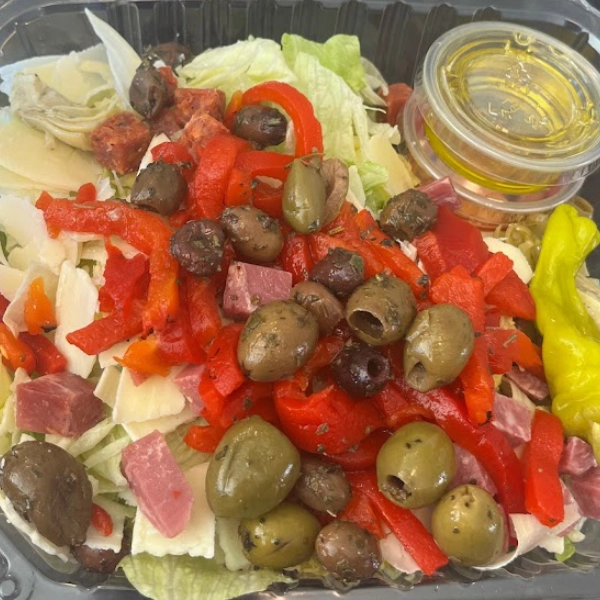 Mario McGees Pizza in Green Valley | Antipasto salad to go